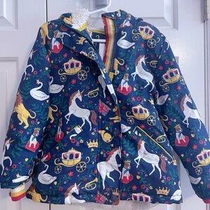 Mini Boden Sherpa Lined Anorak, size 4-5 years